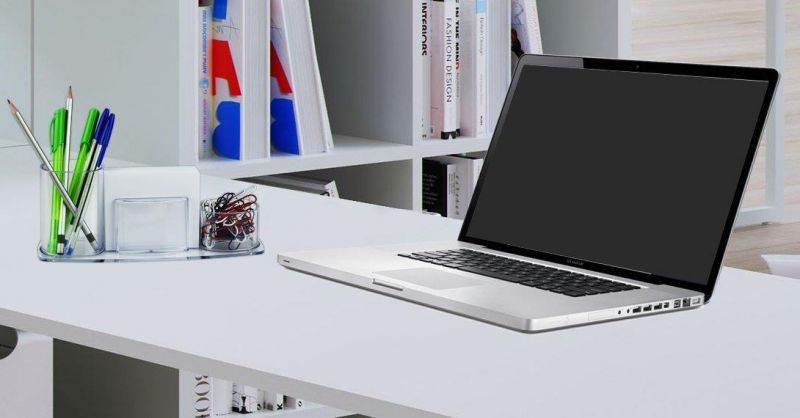 Home Office Desktop Wooden Trapezium Design Storage Romote Control Pen Holder