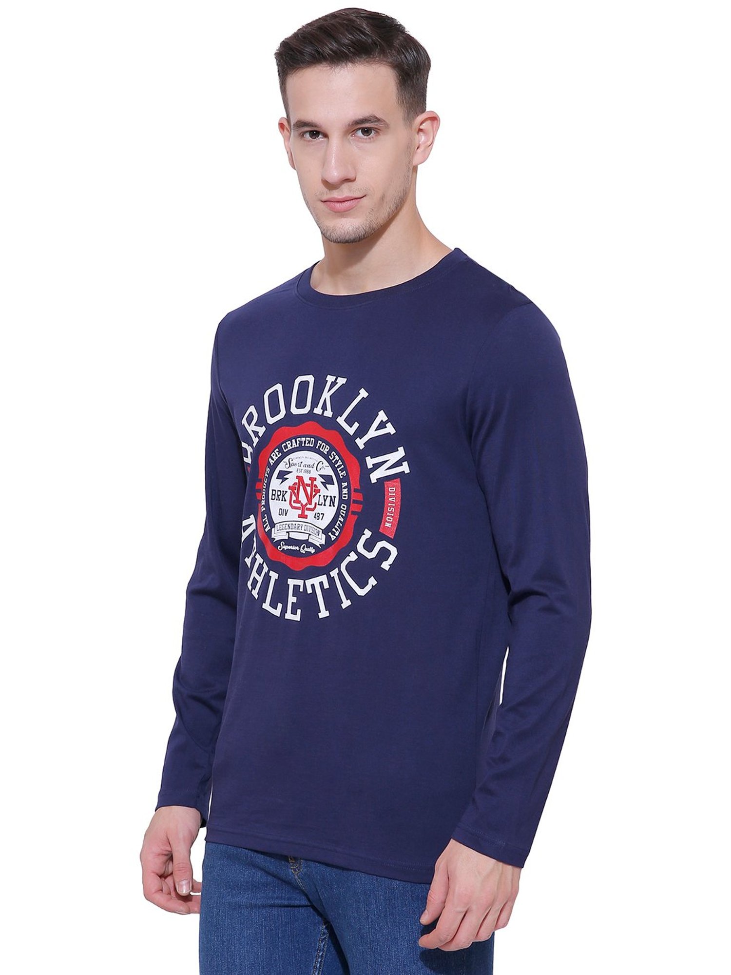 Dyca Navy Crew T-Shirt