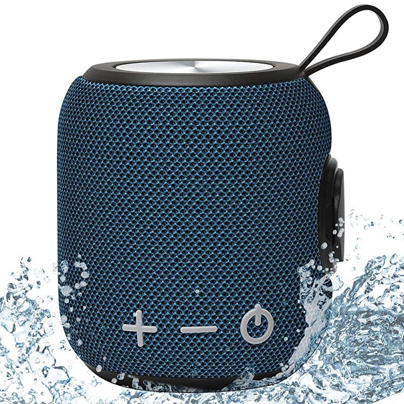 Portable Bluetooth Speaker Bluetooth 50 Dual Pairing Loud Wireless Mini Speaker 360 HD Surround Sound Rich Stereo Bass24H Playtime IPX67 Waterproof for Travel Outdoors Home and Party