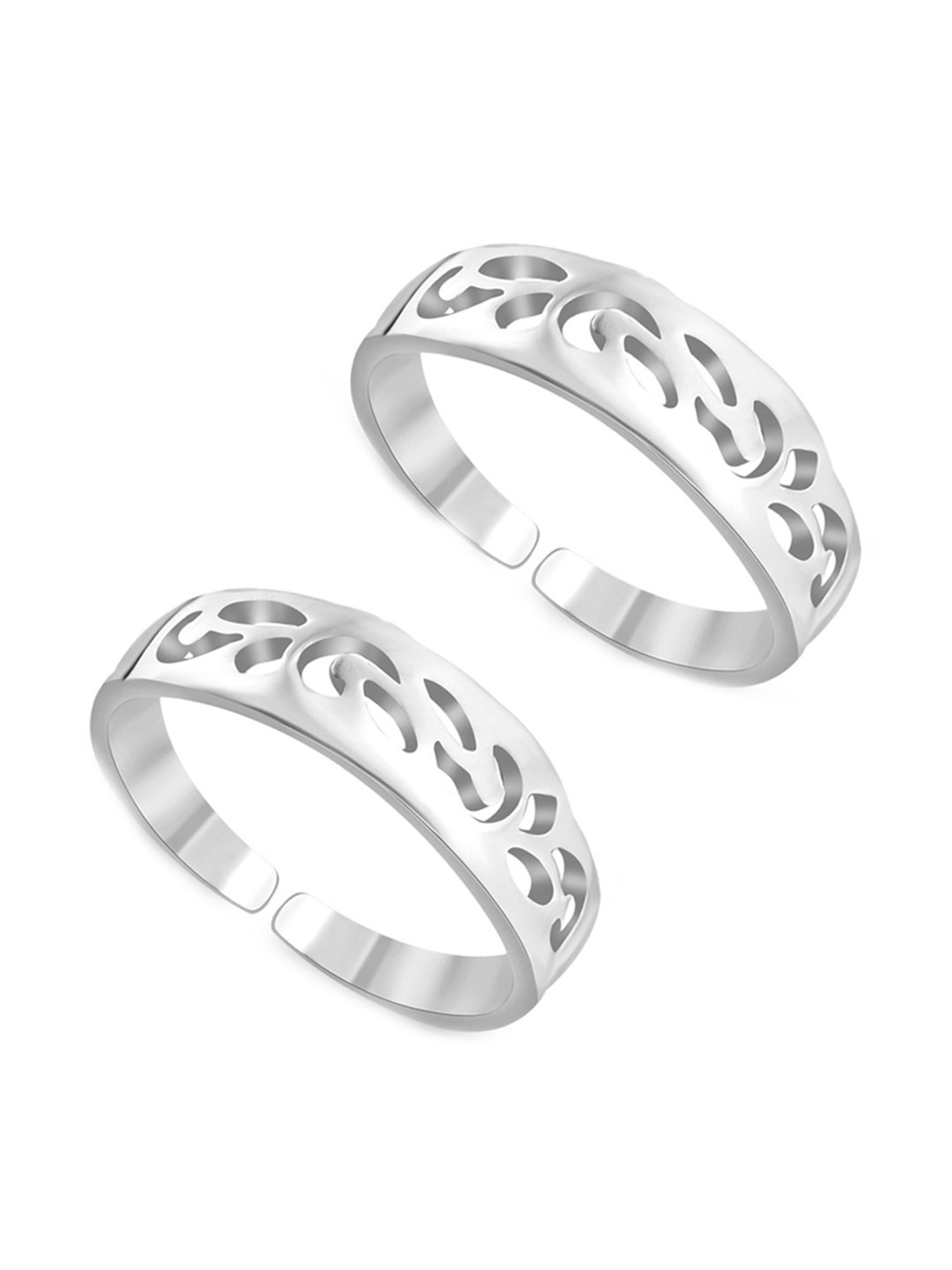 Taraash 92.5 Sterling Silver Toe Ring