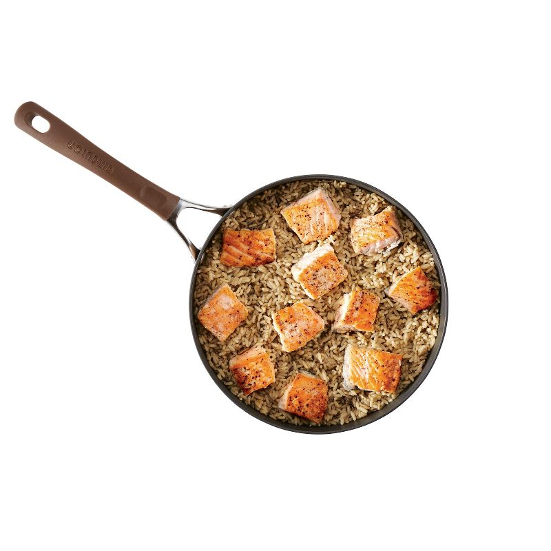 Circulon 10pc Hard Anodized Cookware Set Cocoa