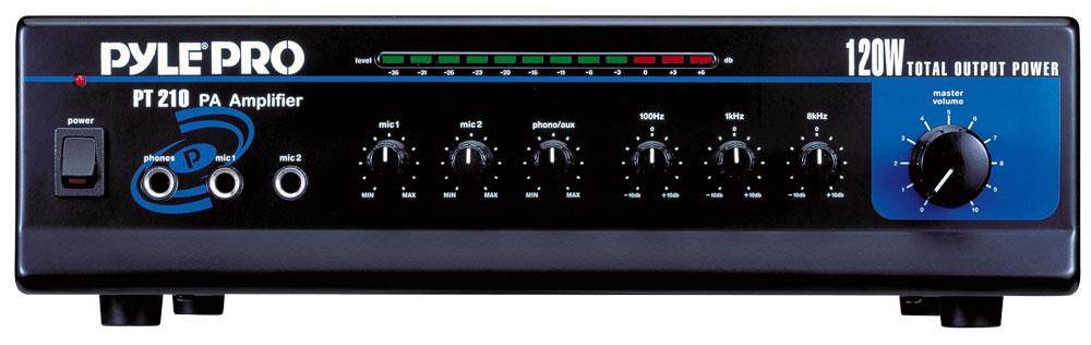 PYLE AUDIO - HOME PT210 120 WATT MIC PA MONO AMPLIFIER