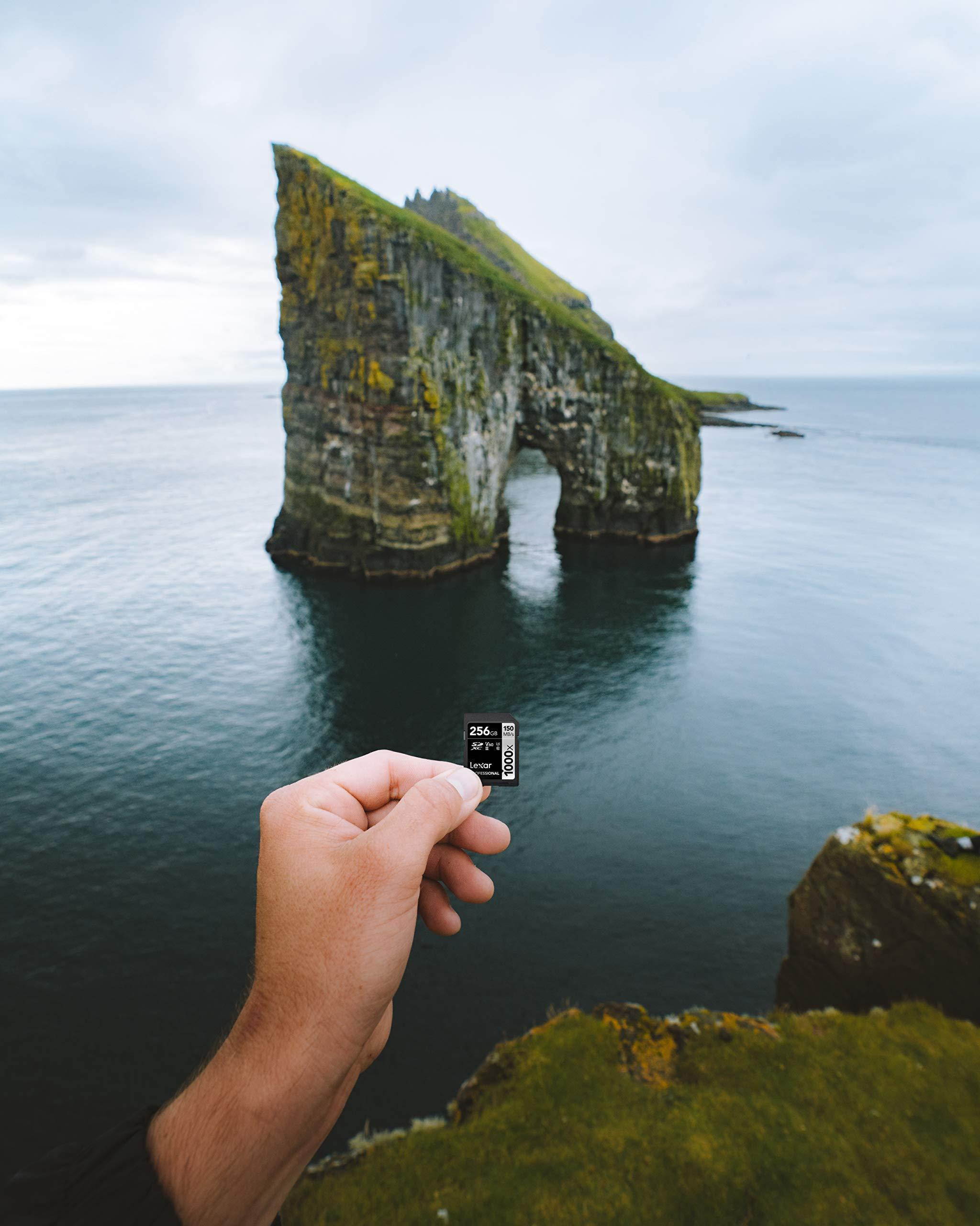 Lexar 128GB Professional 1000x UHS-II U3 SDXC Memory Card #LSD128CRBNA1000