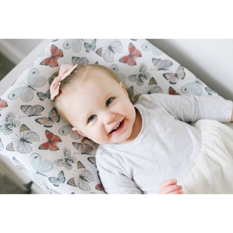 Copper Pearl Premium Diaper Changing Pad Cover - Dot