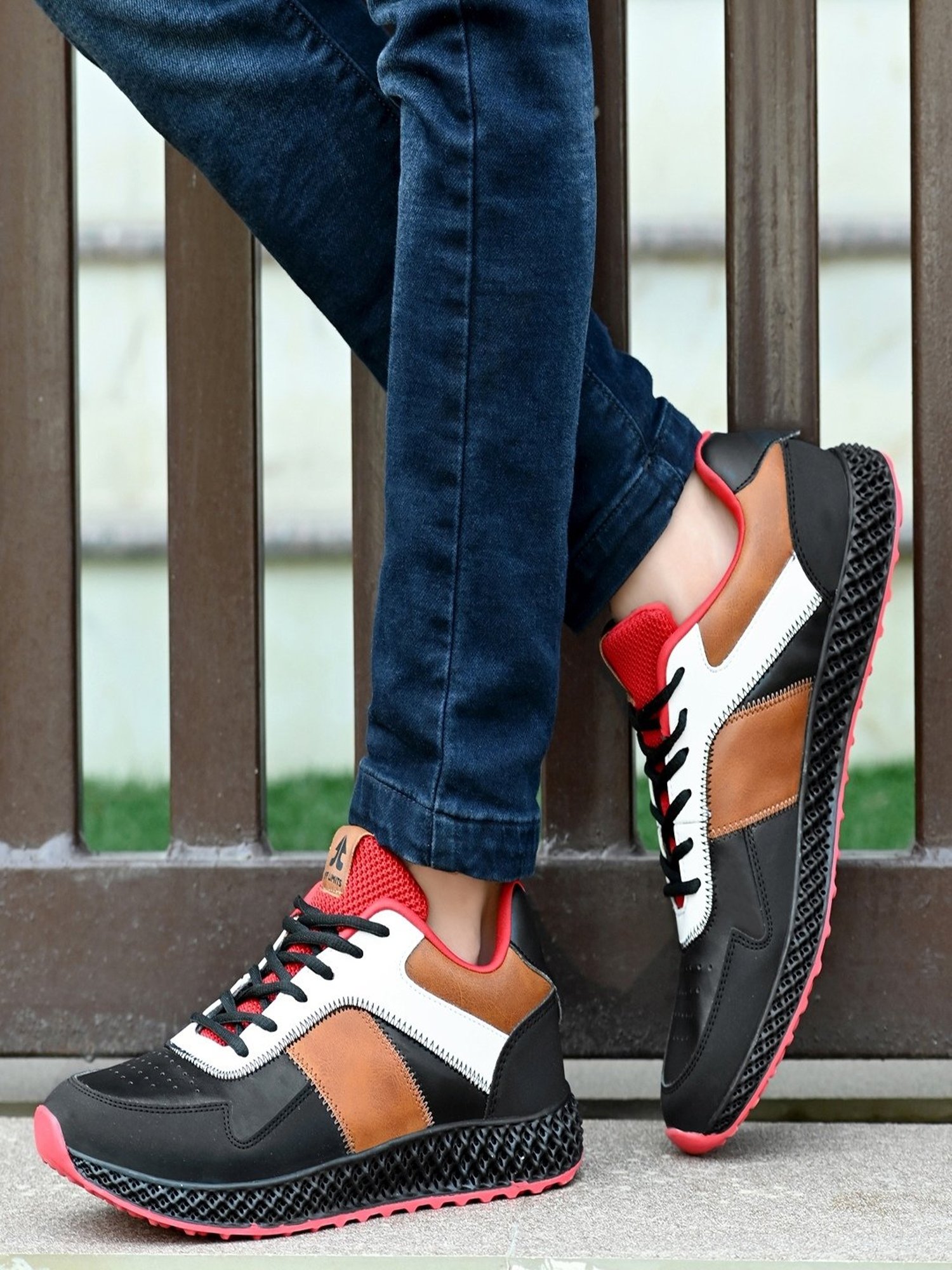 OFF LIMITS Men's Black Running Shoes