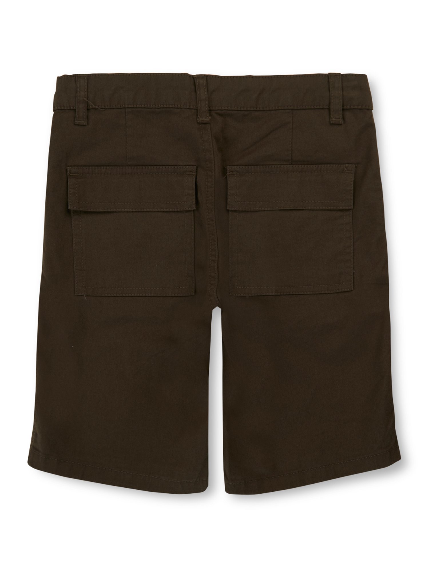 Gini & Jony Kids Brown Solid Bermuda