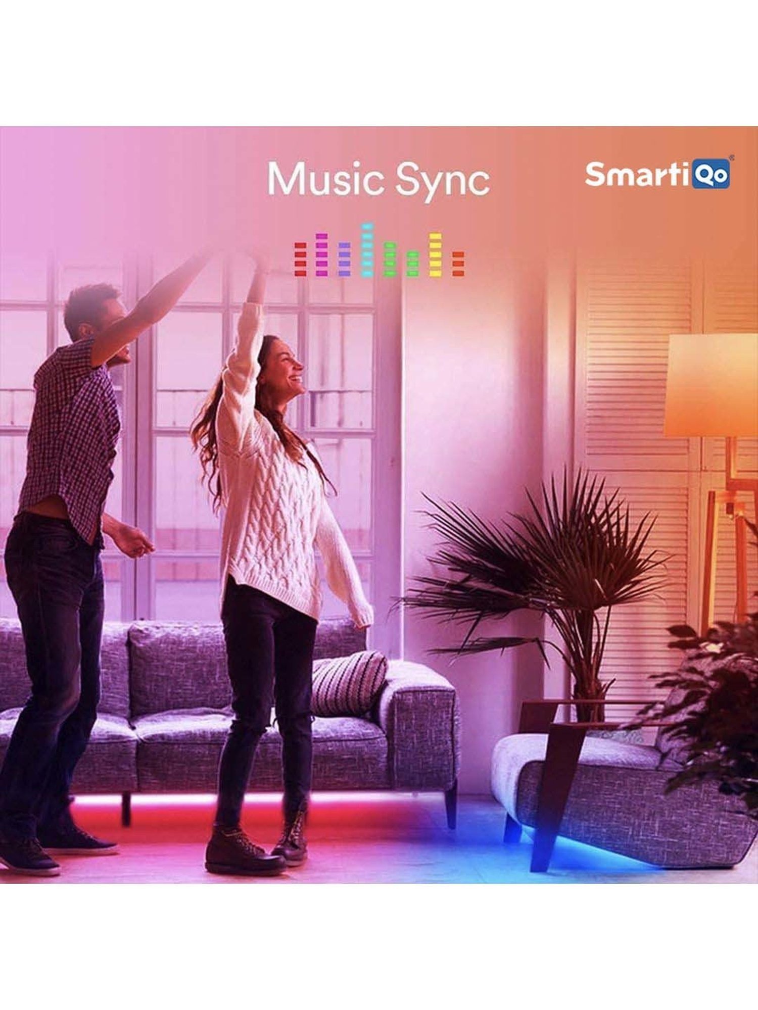 SmartiQo Smart Strip Lights (5 Meter RGBW)