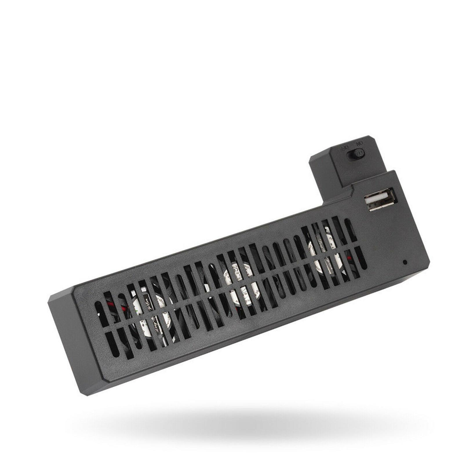 5V 1A Cooler Fan USB External 3-Fan Cooling Fan for Xbox One X Gaming Console