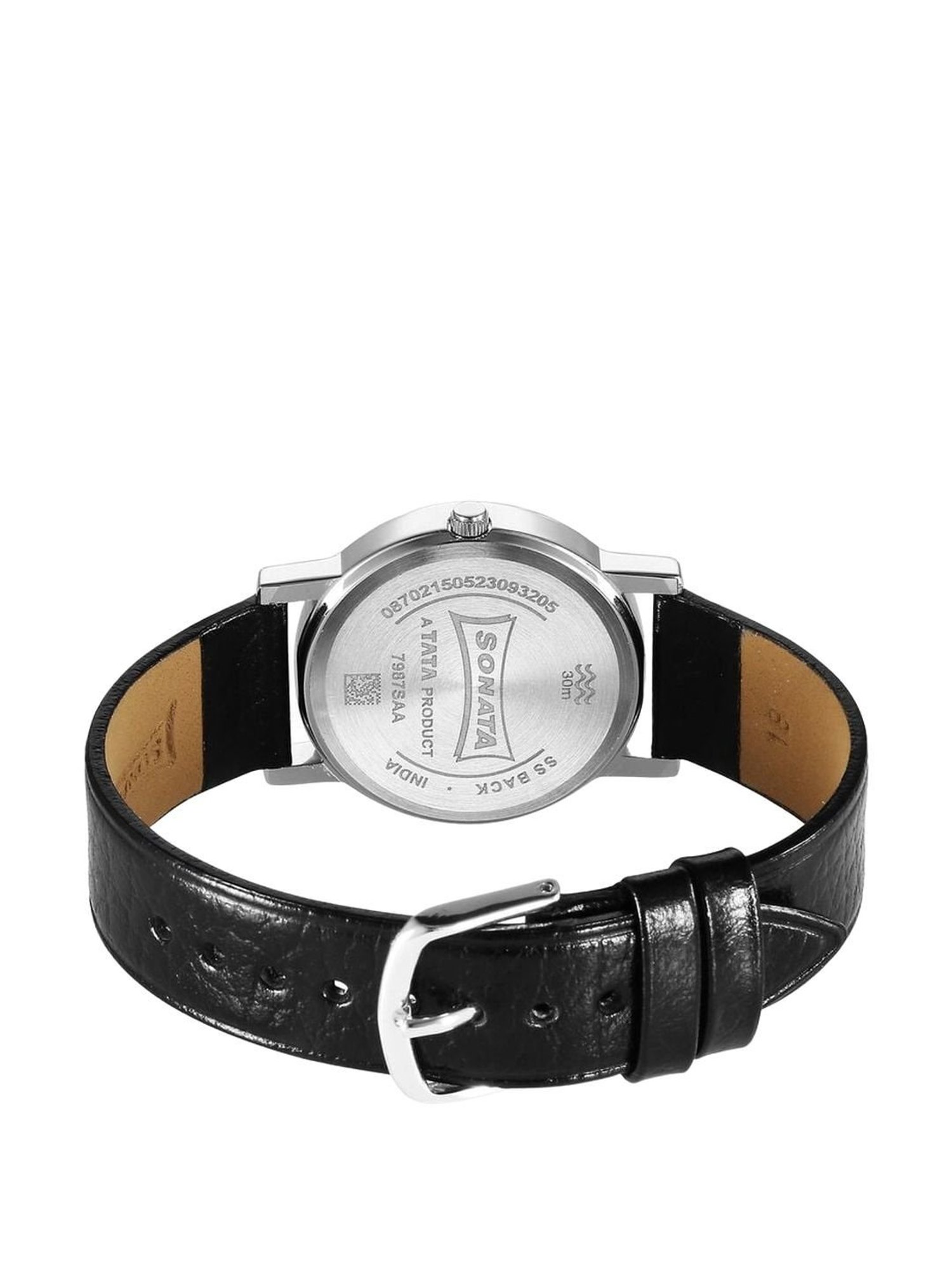 Sonata NS7987SL05W Classic Analog Watch for Men