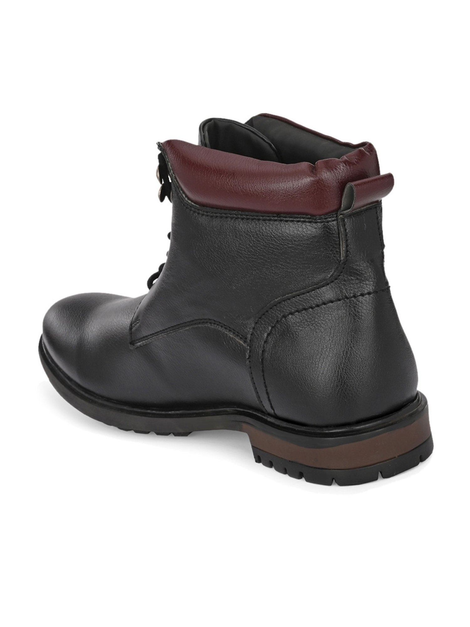 Giorgio Men's Black Derby Boots