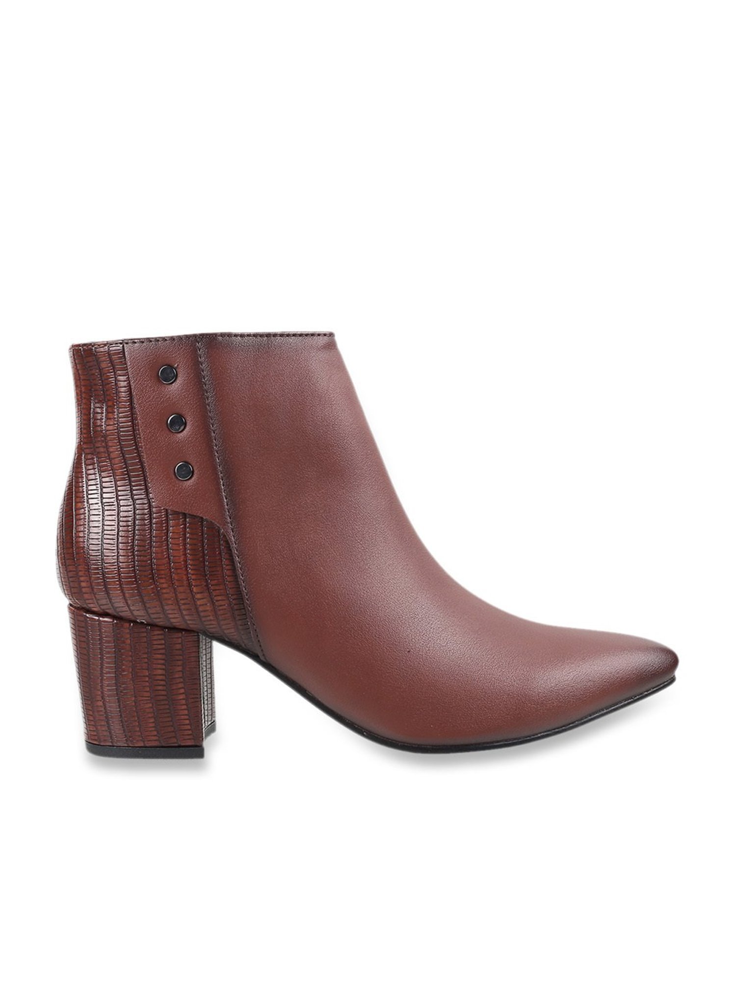 Bata Women's DEMI Brown Booties