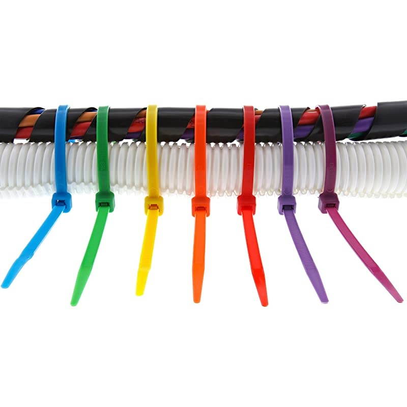 Inch Purple Standard Nylon Cable Tie 100 Pack