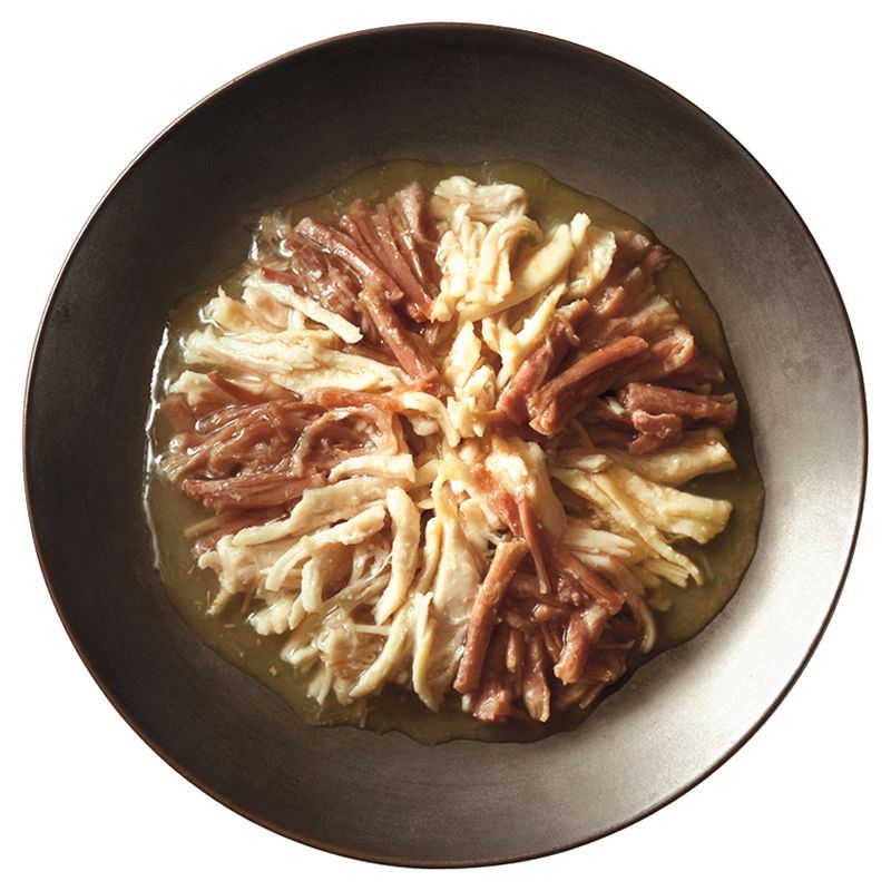 Purina Fancy Feast Purely Gourmet Wet Cat Food White Meat Chicken & Shredded Beef Entrée in a Delicate Broth - 2oz