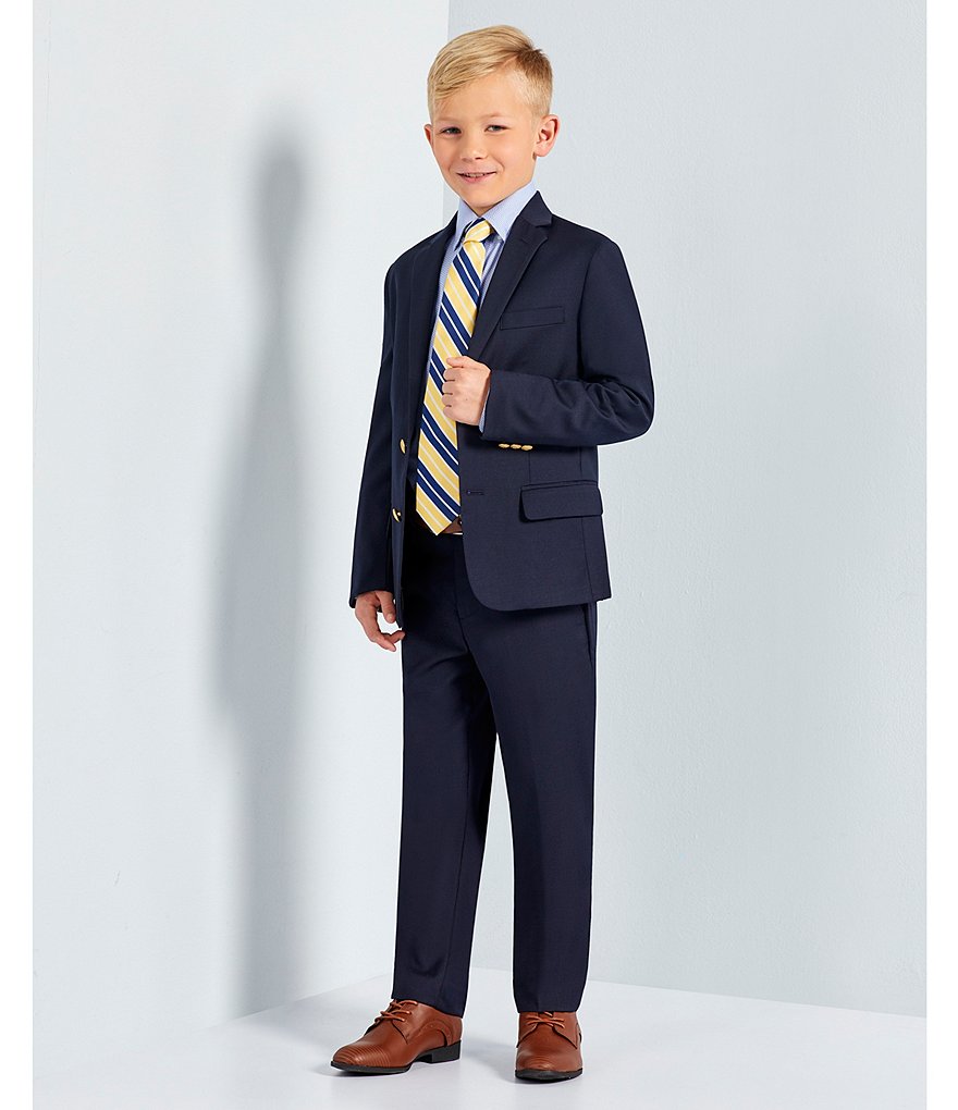 Class Club Big Boys 8-20 Husky Fit Twill Pants