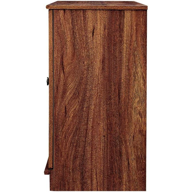 Rosemark 3 Door Media Credenza TV Stand for TVs up to 66" Gray - Treasure Trove Accents