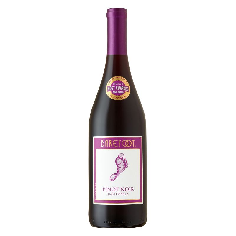 Barefoot Pinot Noir Red Wine - 750ml Bottle