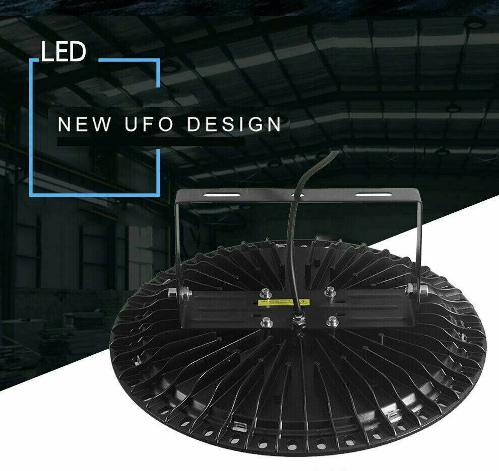 100 Watt UFO LED High Bay Light Warehouse Shop Workshop Light Fixture 8000LM