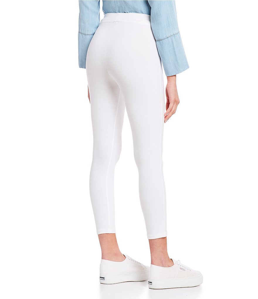 HUE Blackout Cotton Capri Leggings