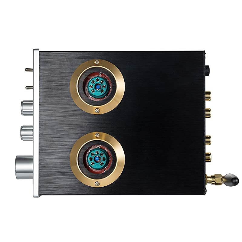 Bluetooth Amplifier in Wall, Home Stereo Audio System, 5 Inches Video Player with Touch Screen, Black, BM207M