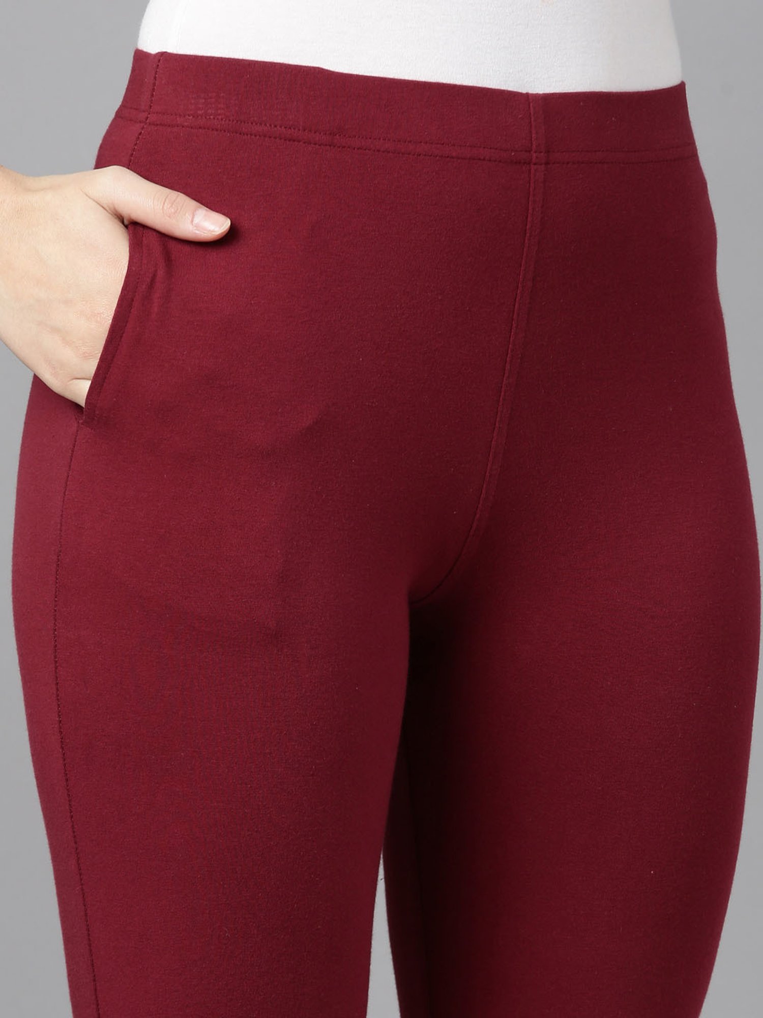 Dixcy Slimz Maroon Leggings