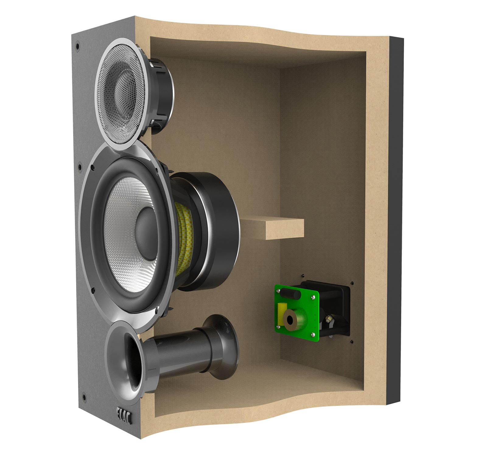 ELAC Debut 2.0 B6.2 Bookshelf Speakers, Black (Pair)