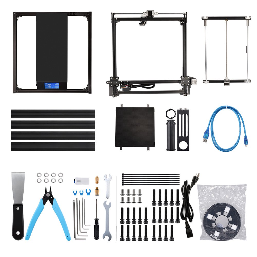 Creality Ender-5 Plus 3D Printer BL-Touch Auto Bed Leveling DIY +Red Filament US