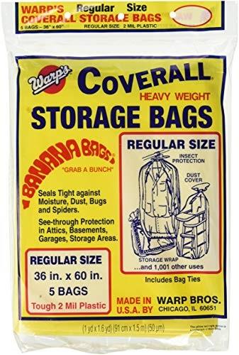 warp brothers fba_cb36 cb36 banana, 536"x60" regular storage bags