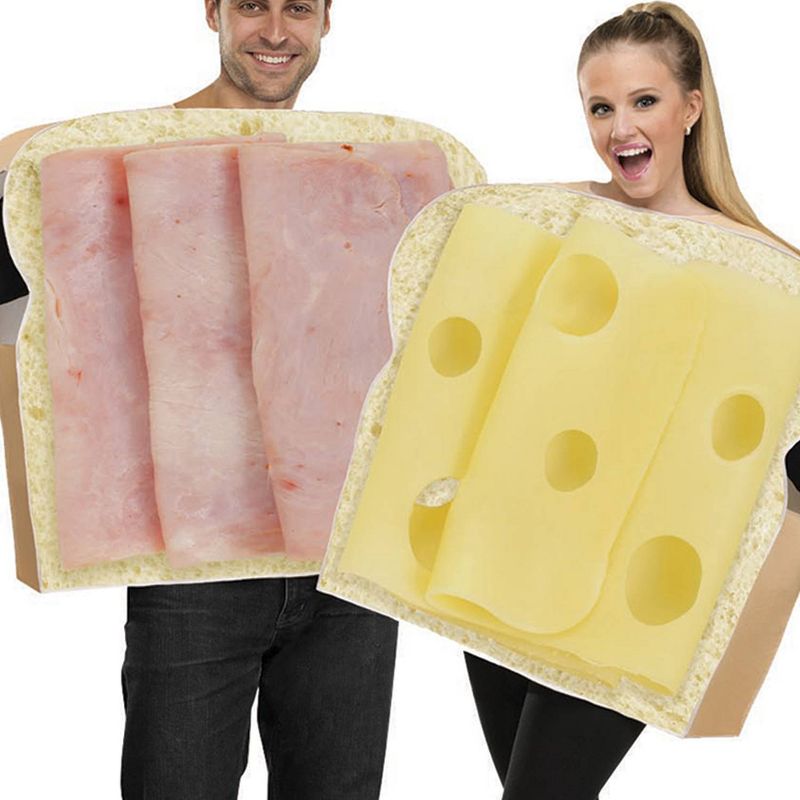 Adult Ham and Swiss Couples Costumes One Size (Includes 2 Costumes)