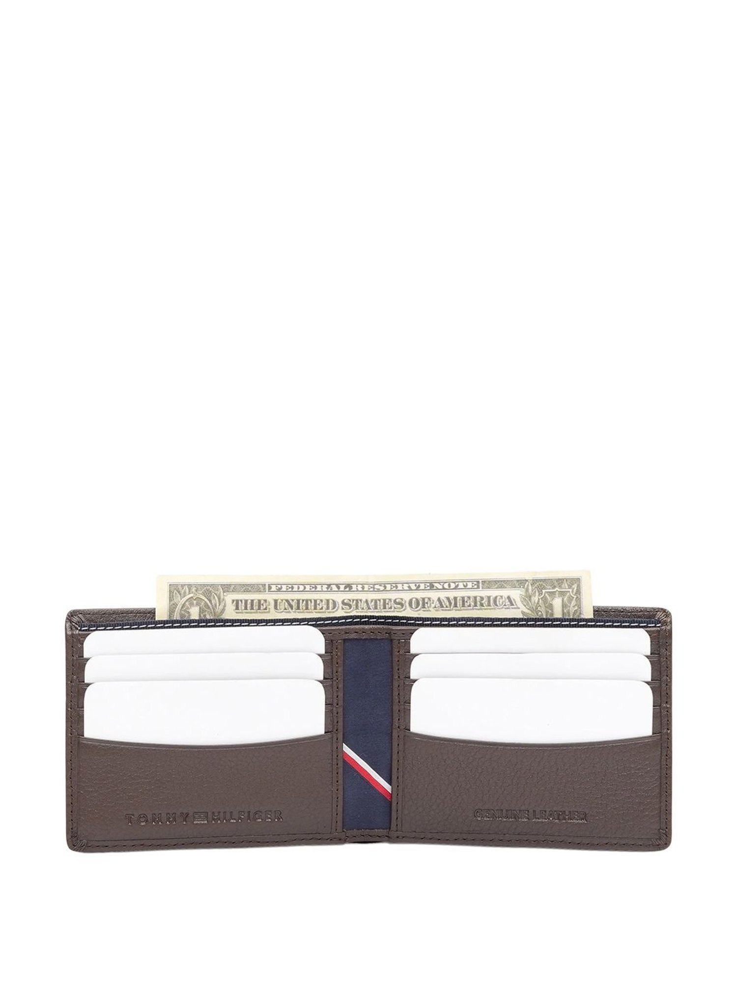 THE HOLISTIK Revival Black & Maroon Casual Leather Bi-Fold Wallet for Men