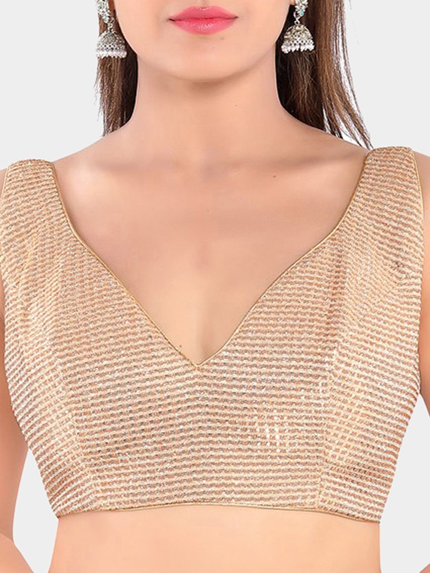 Salwar Studio Beige Blouse