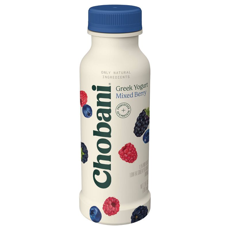 Chobani Mixed Berries Greek Style Yogurt Drink - 7 fl oz