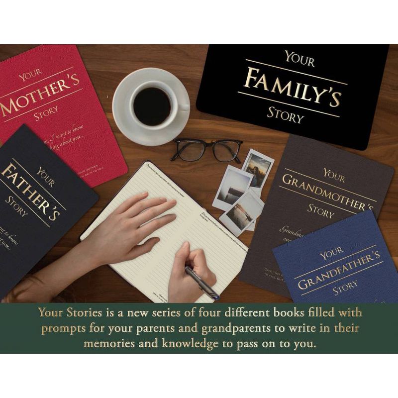 Your Mother's Story Lined Journal Red - Piccadilly