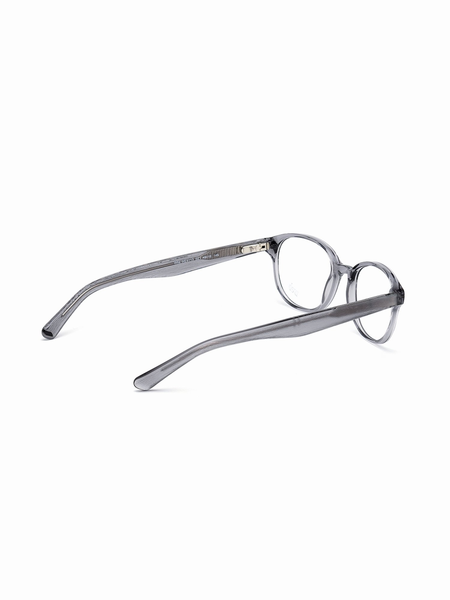 WEB EYEWEAR Grey Full Rim Square Frame Designed in Italy