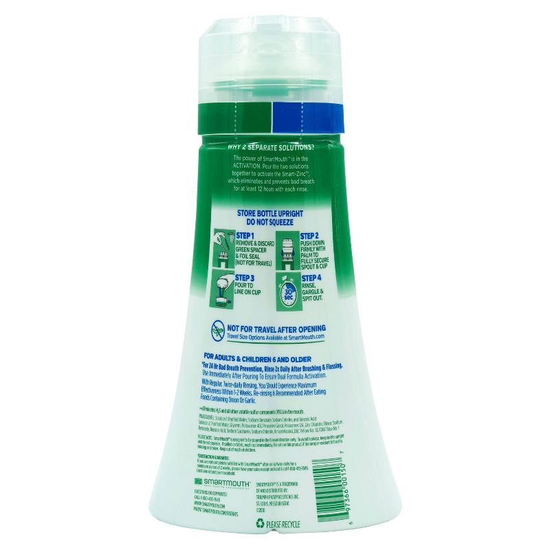 Smartmouth Original Mouth Wash - 16oz