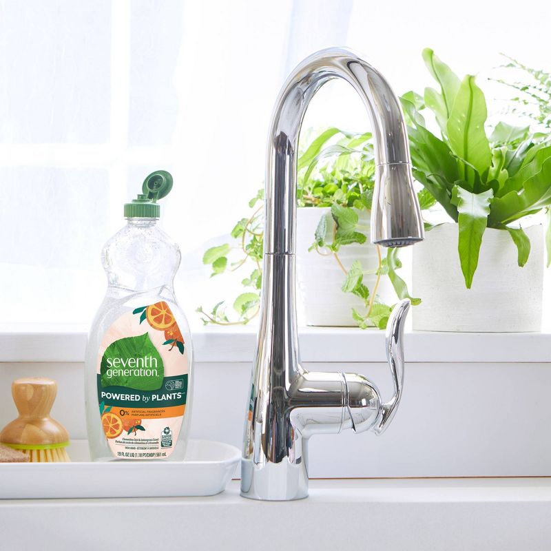Seventh Generation Dishwash - Lemongrass & Clementine - 19 fl oz