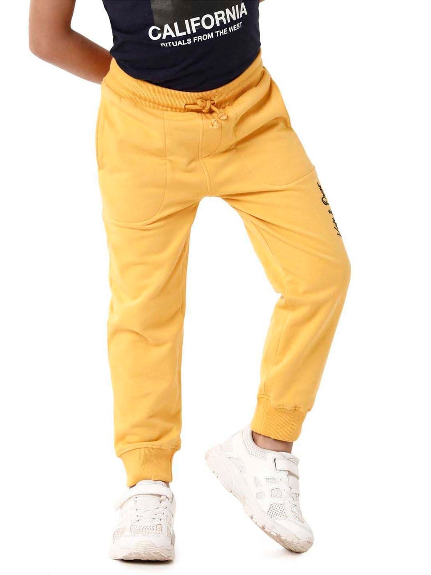 Todd N Teen Kids Navy Cotton Joggers