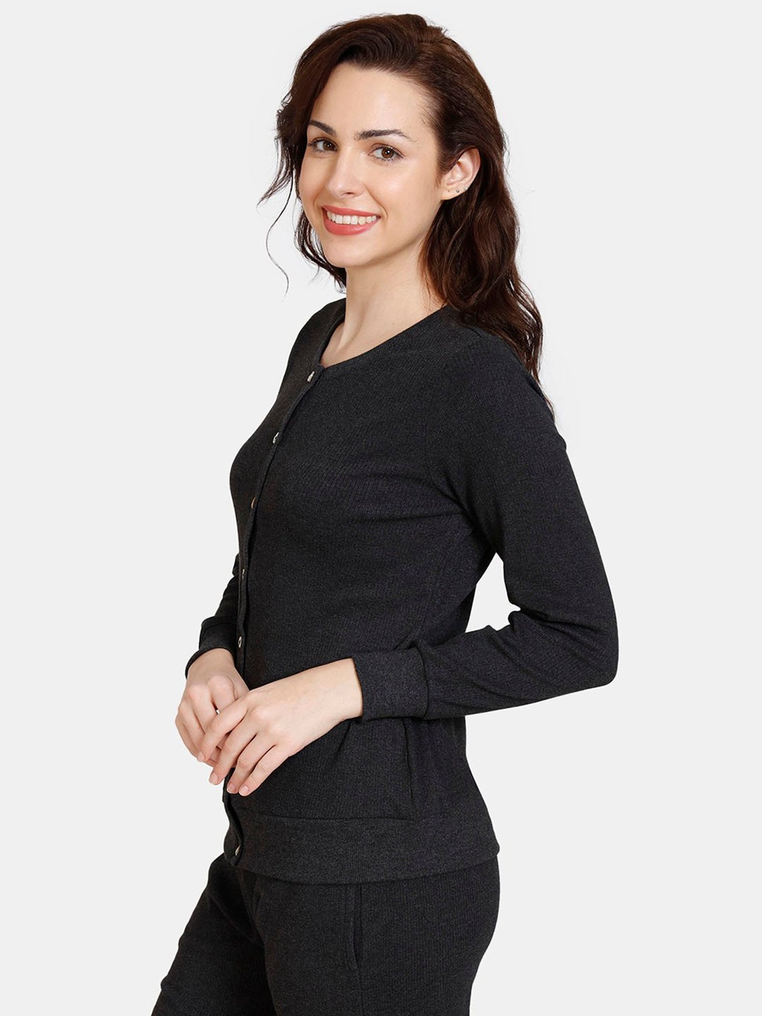 Zivame Black Relaxed Fit Top