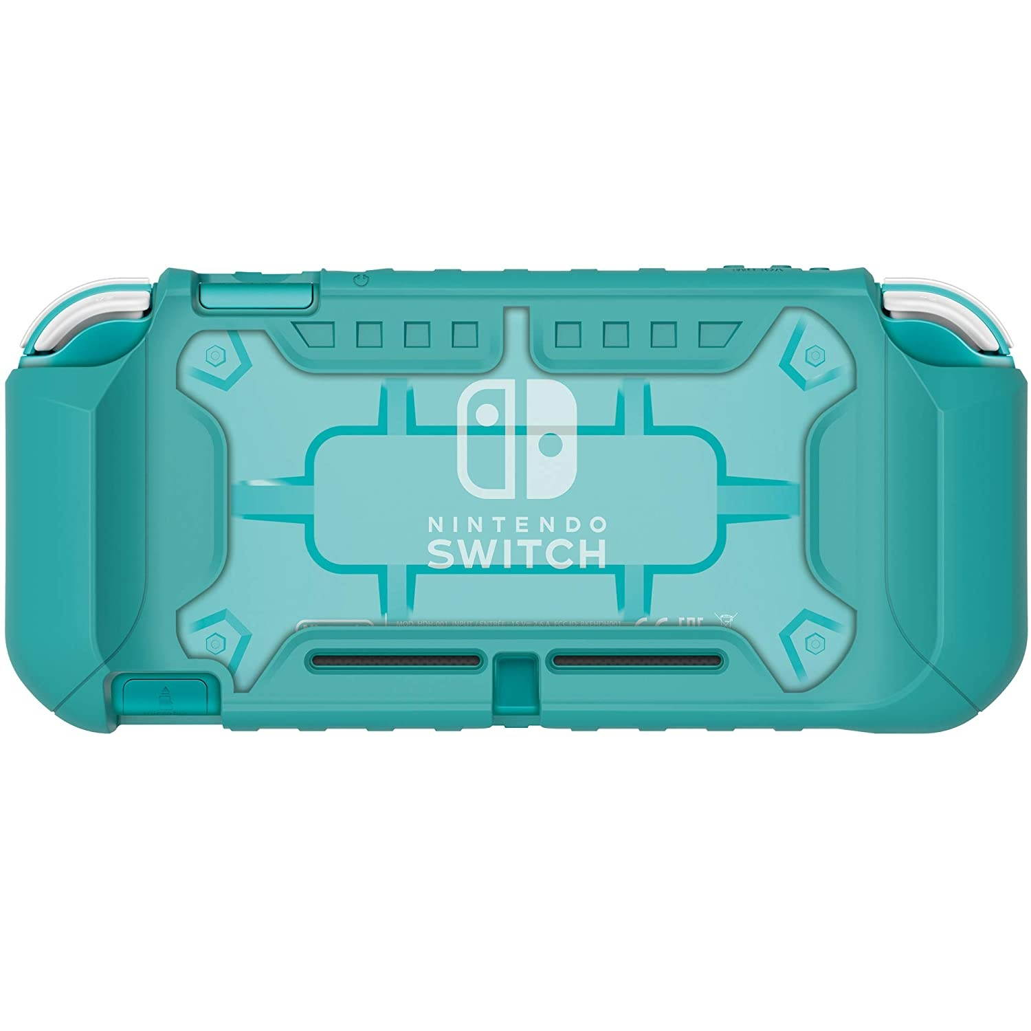 Nintendo Switch Lite Hybrid System Armor (Turquoise) by HORI - Officially Licensed by Nintendo