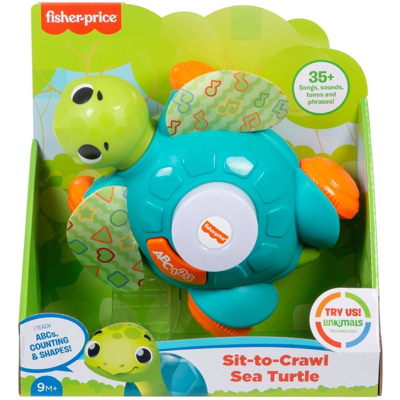 Fisher-Price Sit-to-Crawl Sea Turtle