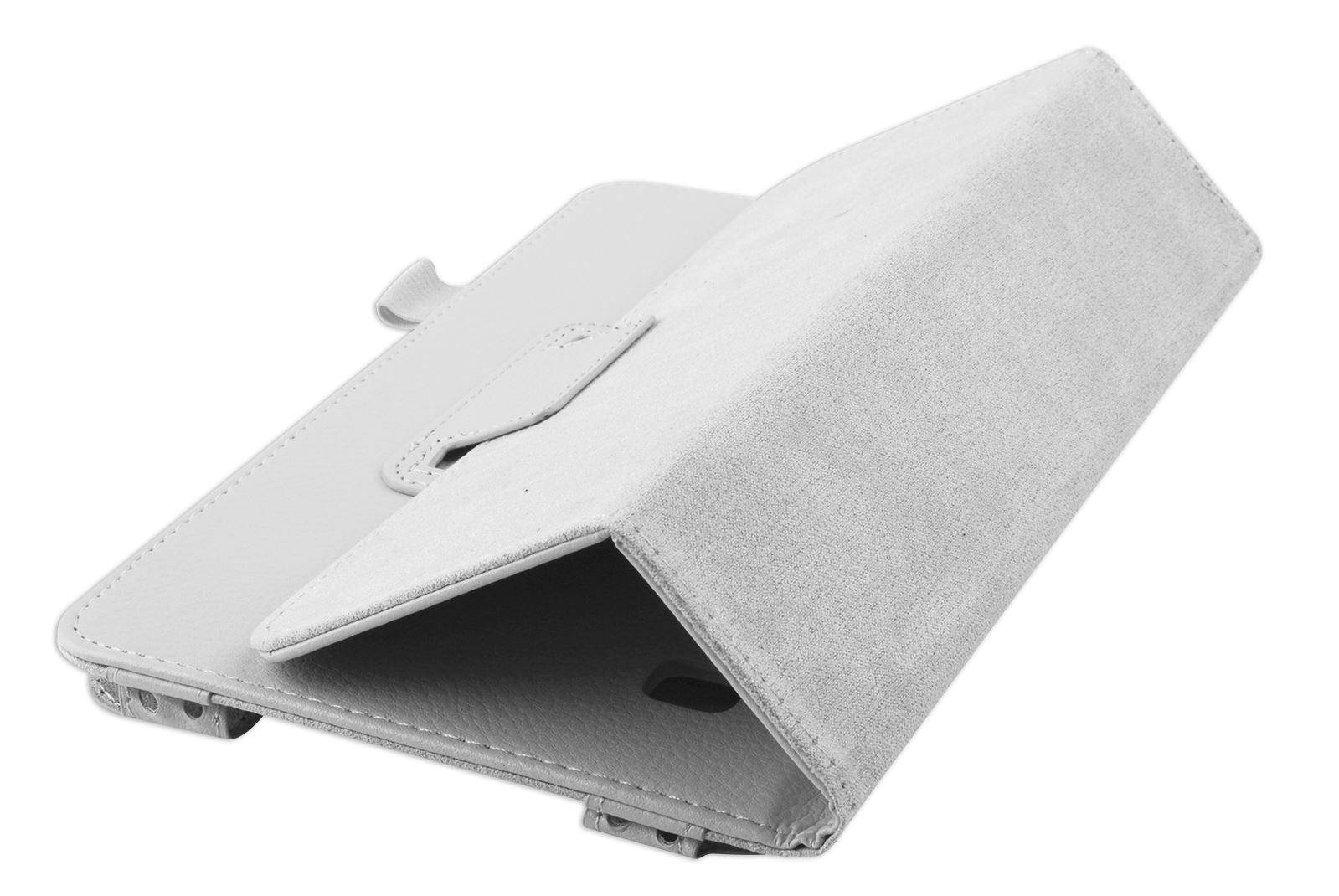 Hellfire Trading Magnetic PU Leather Case Cover for Samsung Galaxy Tab 4 8" T330 - Black