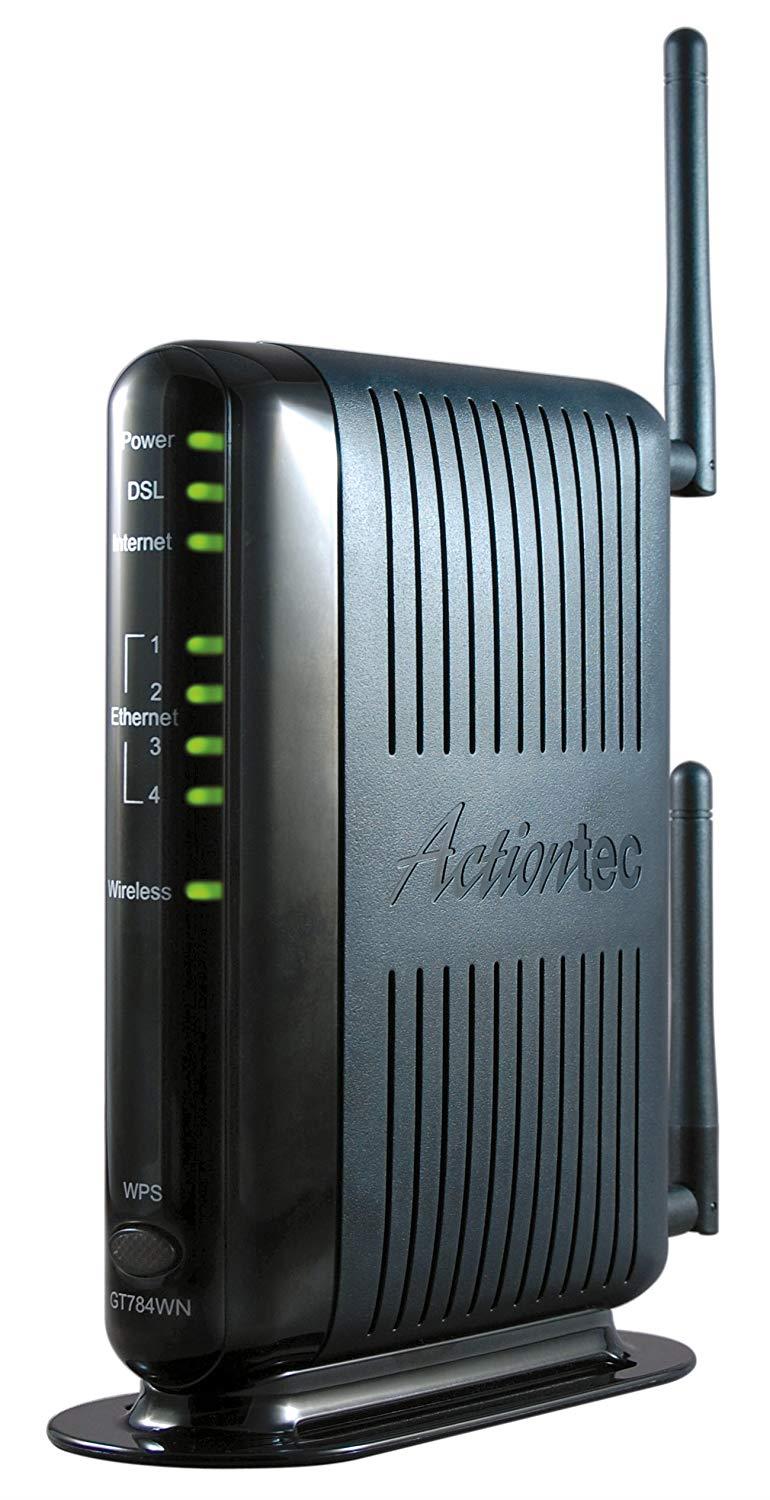 Actiontec 300 Mbps Wireless-N ADSL Modem Router (GT784WN)