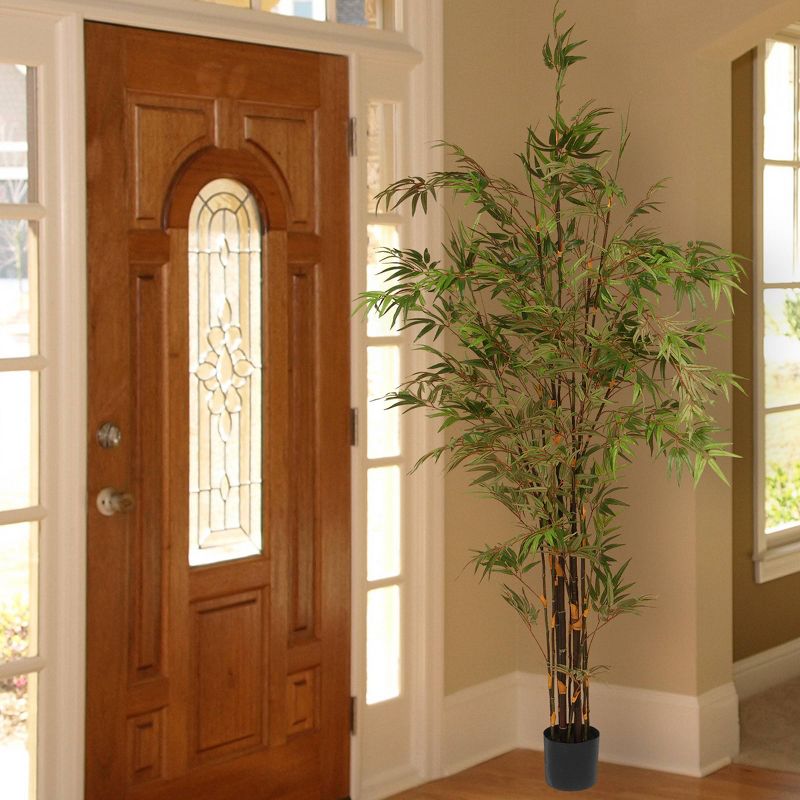 7' Artificial Potted Japanese Bamboo Tree - National Tree Company