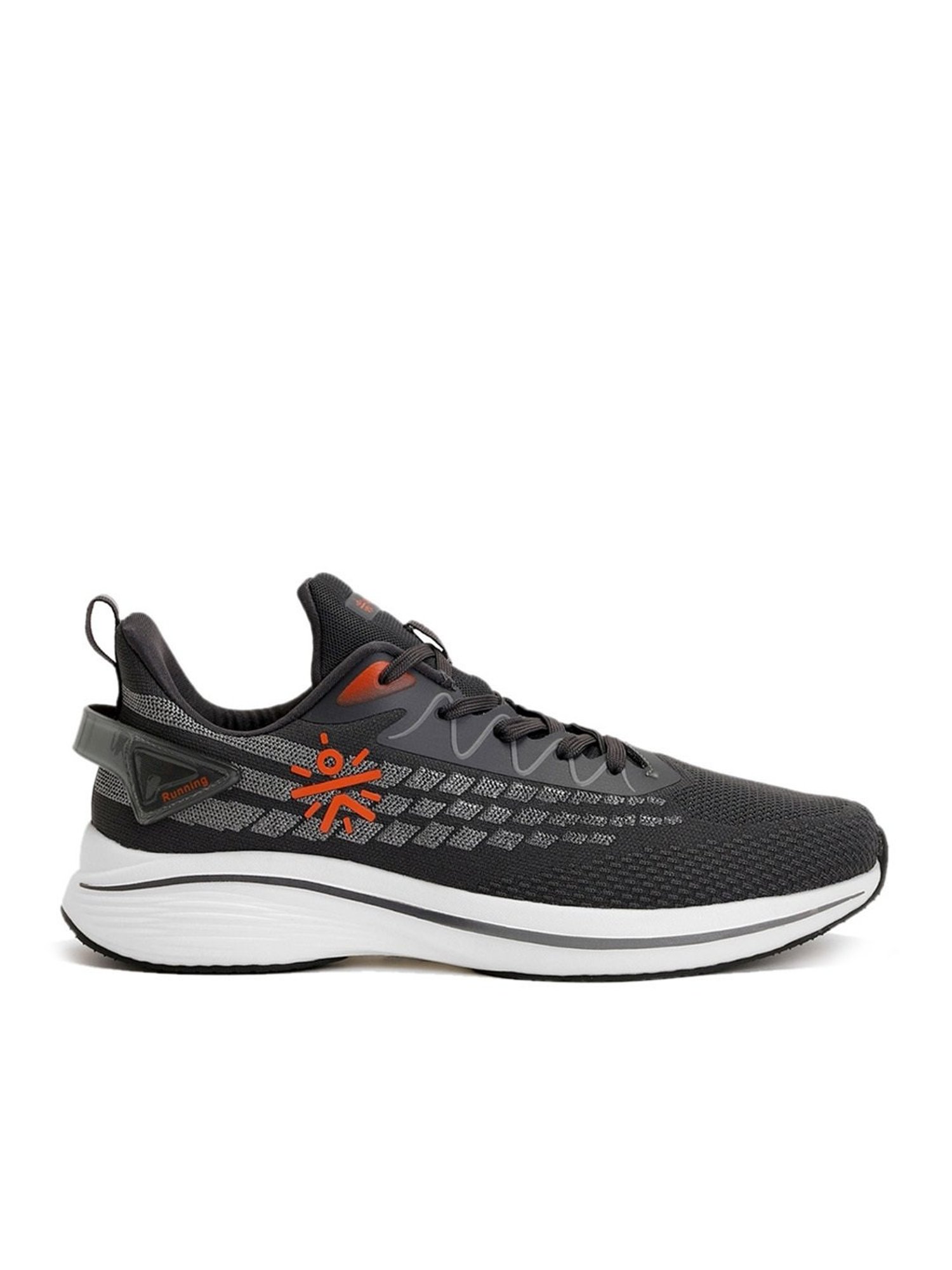Cultsport Men's Active Dark Grey Running Shoes