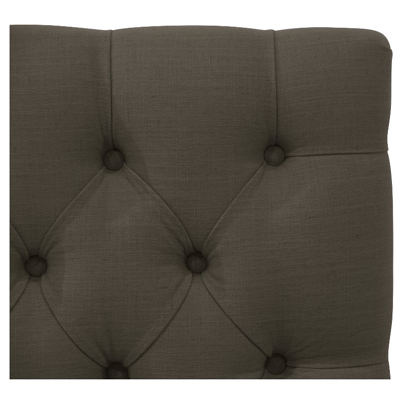 Twin Tufted Headboard - Linen Slate - Nate Berkus™