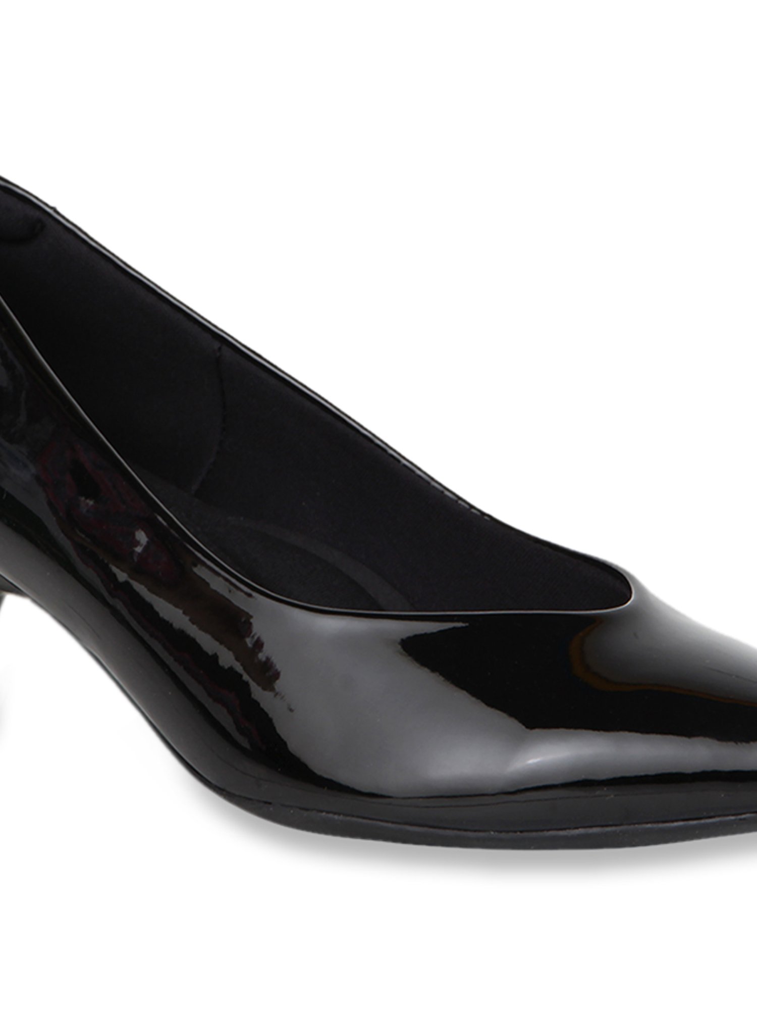 Rocia by Regal Women's Black Casual Pumps