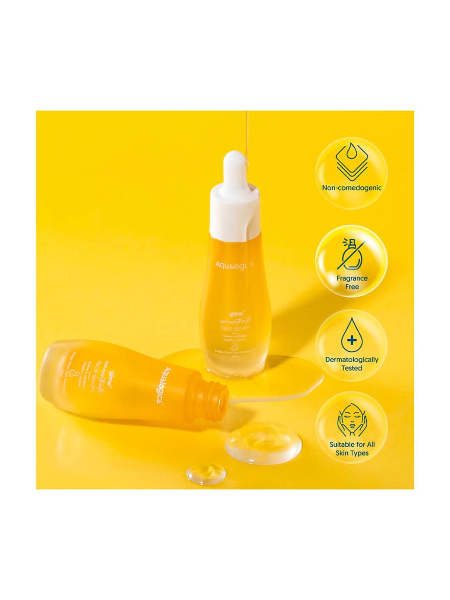Aqualogica Glow+ Concentrate Face Serum - 30 ml