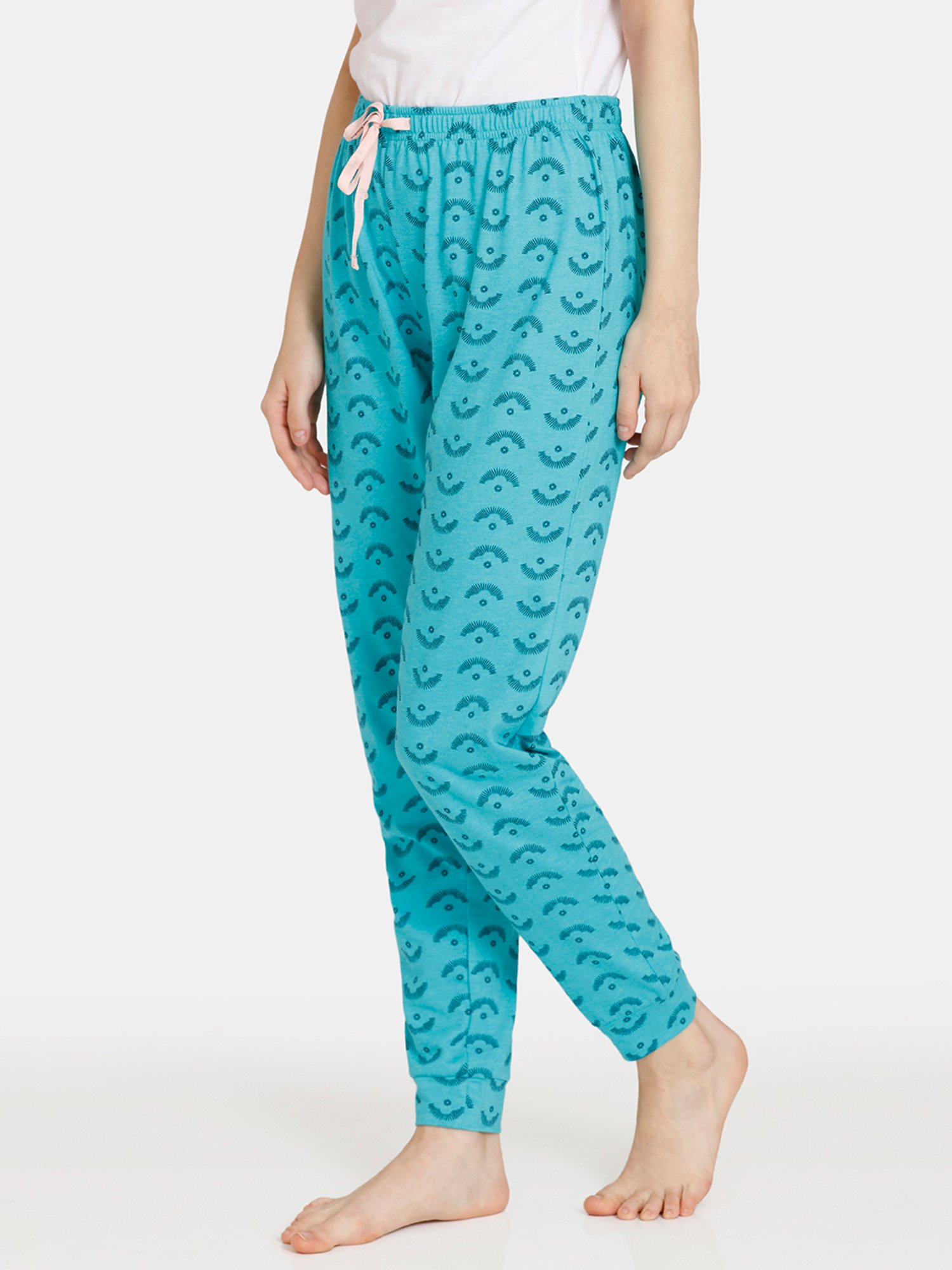 Rosaline by Zivame Multicolor Printed Pyjamas - Pack of 2