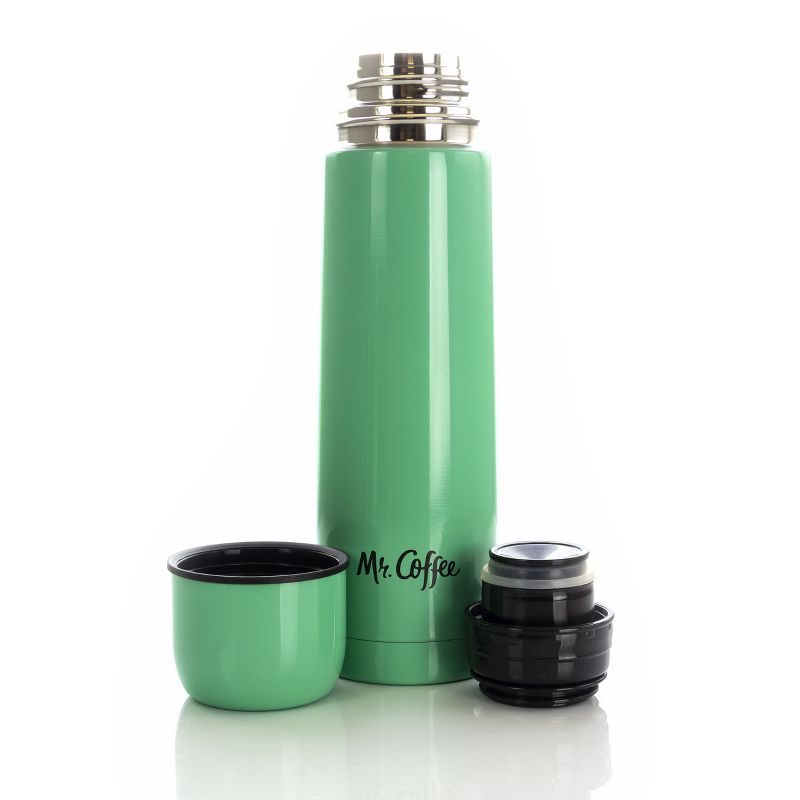 Mr. Coffee Javelin Pastel 15.5 Ounce Stainless Steel Thermal Travel Bottle Set