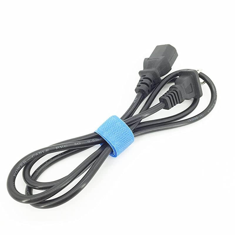 50pcs Cable Ties Reusable Fastening Wire Organizer Cord Rope Holder 7 Inch Sky Blue