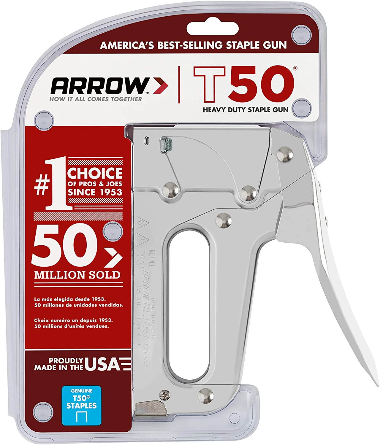 Arrow T50 Heavy Duty Staple Gun